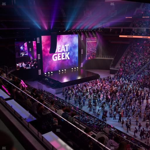 Little Caesars Arena - Section Mezzanine 25 Seat View
