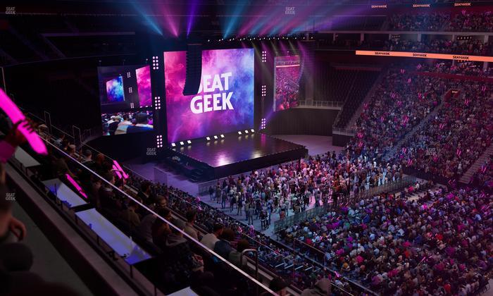 Little Caesars Arena - Section Mezzanine 25 Seat View