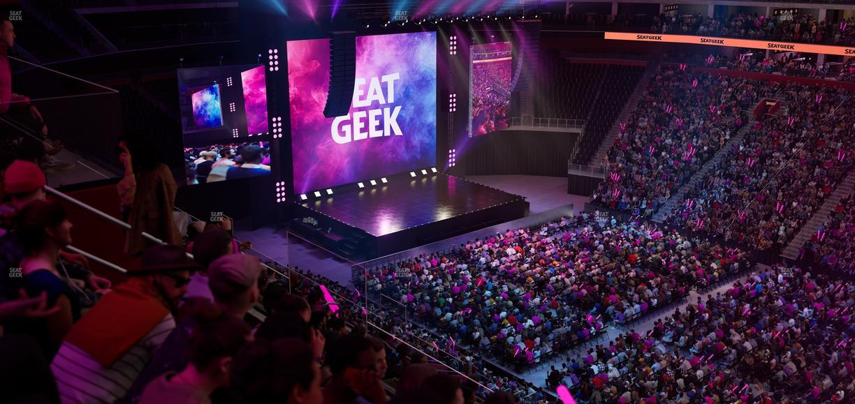 Little Caesars Arena - Section Mezzanine 25 Seat View