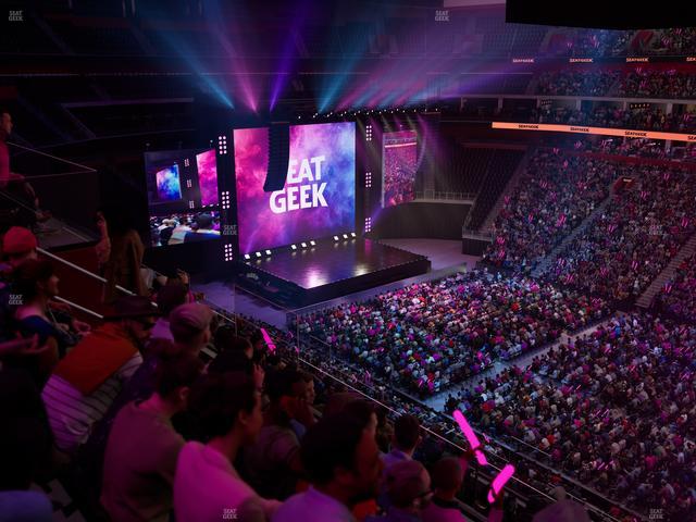 Little Caesars Arena - Section Mezzanine 25 Seat View