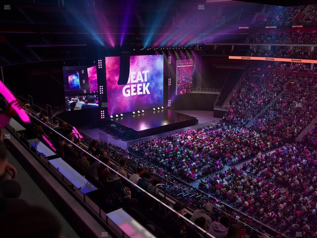 Little Caesars Arena - Section Mezzanine 25 Seat View