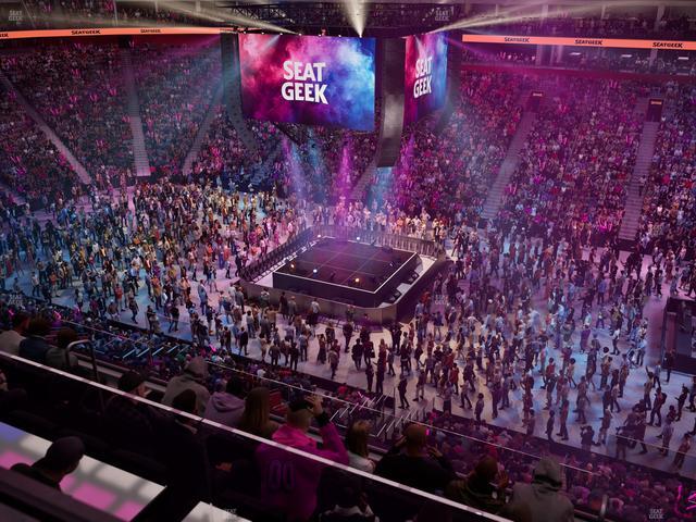 Little Caesars Arena - Section Mezzanine 25 Seat View