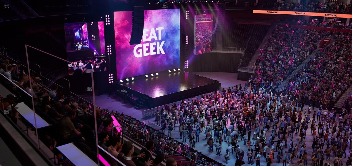 Little Caesars Arena - Section Mezzanine 26 Seat View