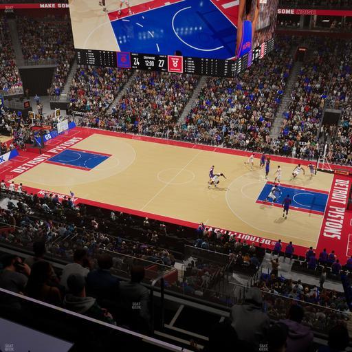 Little Caesars Arena - Section Mezzanine 26 Seat View
