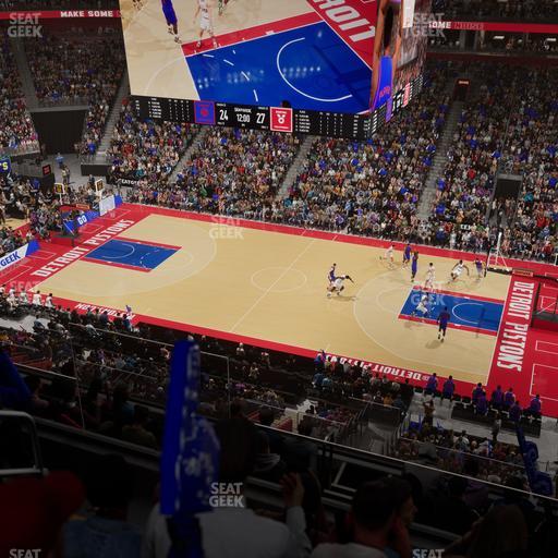 Little Caesars Arena - Section Mezzanine 26 Seat View