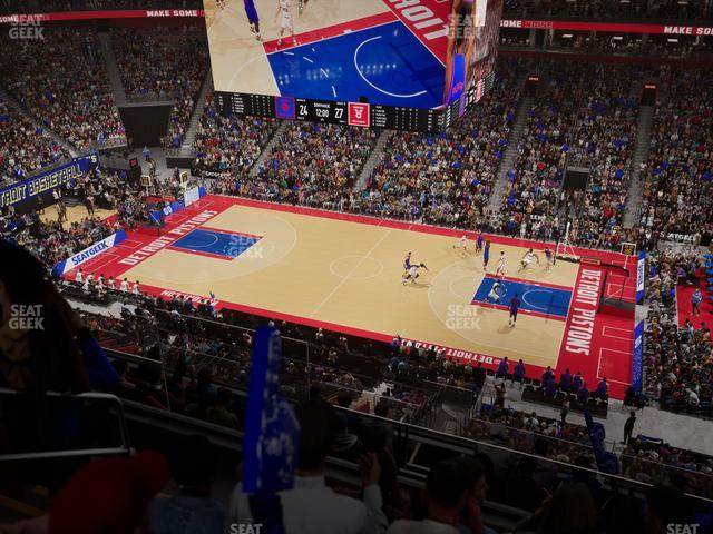 Little Caesars Arena - Section Mezzanine 26 Seat View Little Caesars Arena - Section Mezzanine 26 Seat View