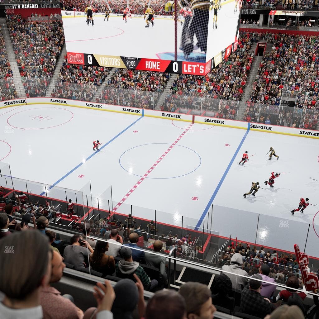 Little Caesars Arena - Section Mezzanine 26 Seat View