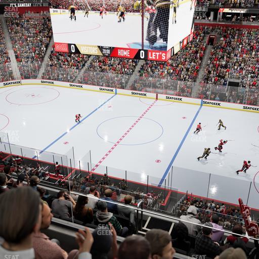 Little Caesars Arena - Section Mezzanine 26 Seat View