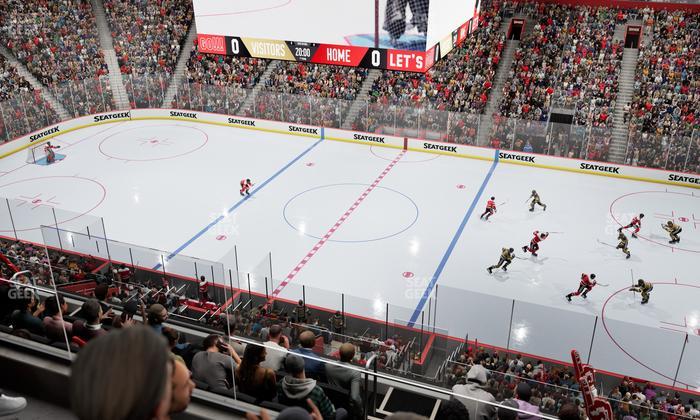 Little Caesars Arena - Section Mezzanine 26 Seat View