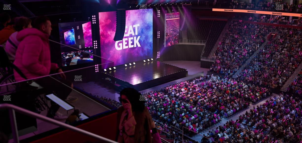 Little Caesars Arena - Section Mezzanine 26 Seat View