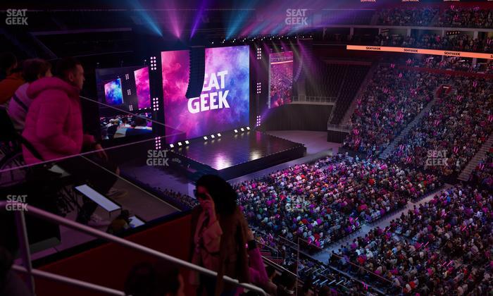 Little Caesars Arena - Section Mezzanine 26 Seat View