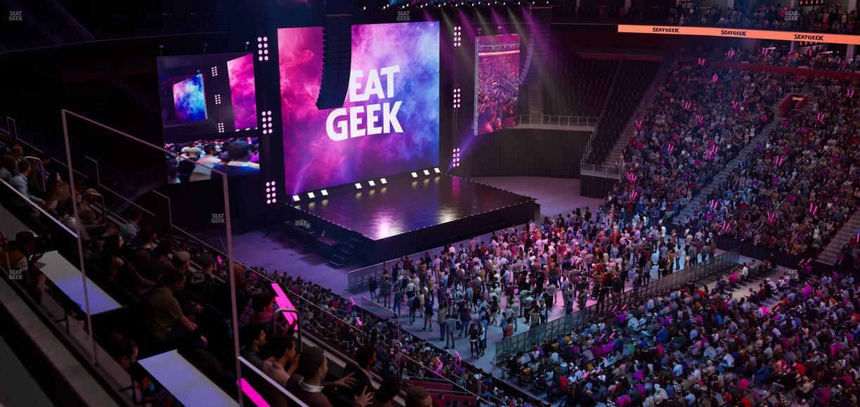 Little Caesars Arena - Section Mezzanine 26 Seat View