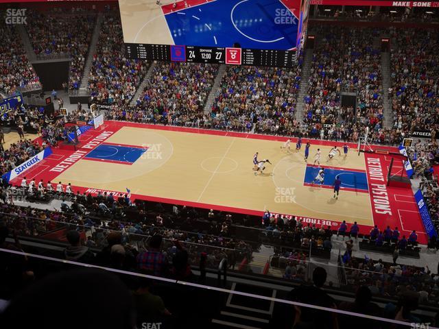 Little Caesars Arena - Section Mezzanine 27 Seat View Little Caesars Arena - Section Mezzanine 27 Seat View