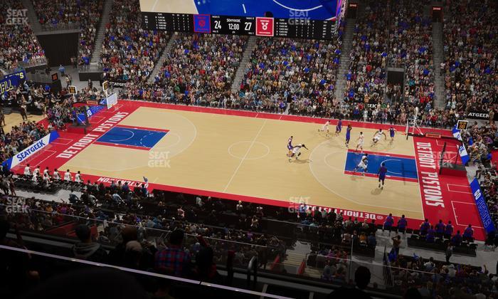 Little Caesars Arena - Section Mezzanine 27 Seat View