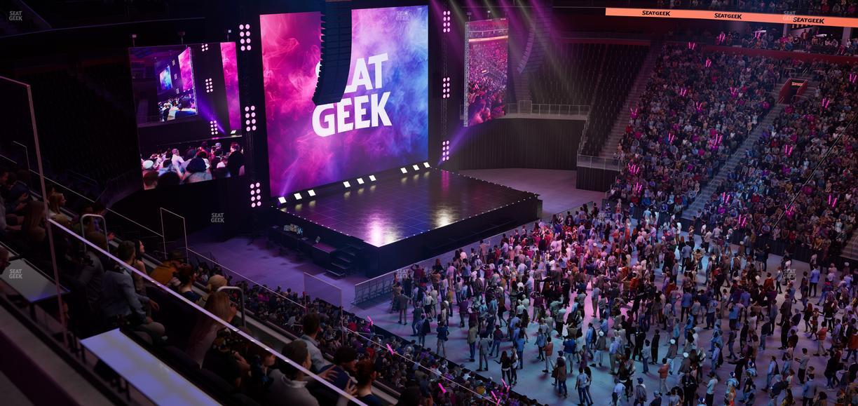 Little Caesars Arena - Section Mezzanine 27 Seat View