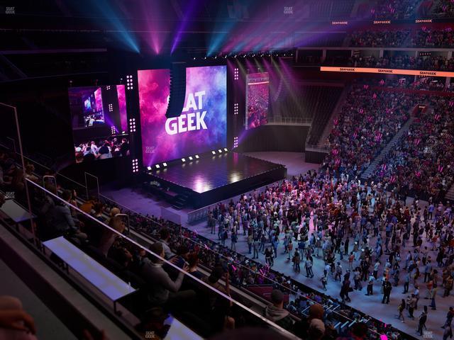 Little Caesars Arena - Section Mezzanine 27 Seat View