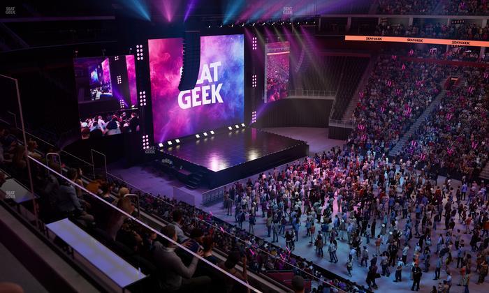 Little Caesars Arena - Section Mezzanine 27 Seat View