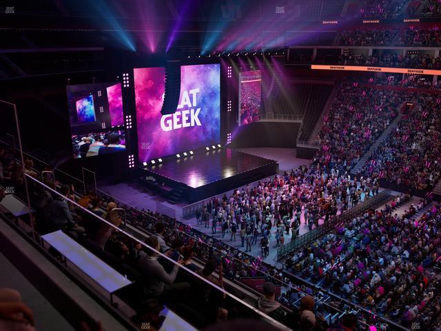 Little Caesars Arena - Section Mezzanine 27 Seat View