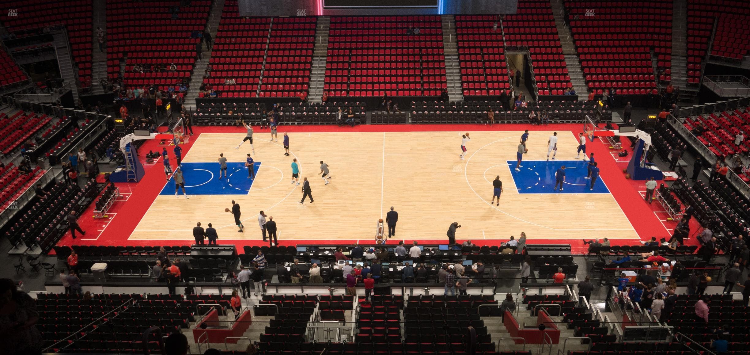 Little Caesars Arena - Section Mezzanine 28 Seat View