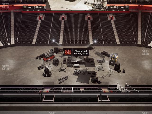 Little Caesars Arena - Section Mezzanine 28 Seat View
