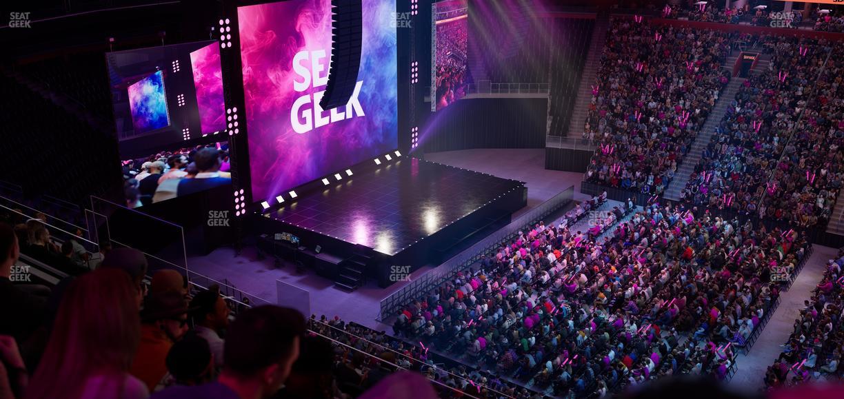 Little Caesars Arena - Section Mezzanine 28 Seat View
