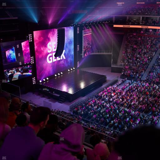 Little Caesars Arena - Section Mezzanine 28 Seat View
