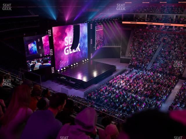 Little Caesars Arena - Section Mezzanine 28 Seat View