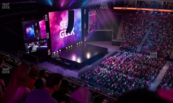 Little Caesars Arena - Section Mezzanine 28 Seat View