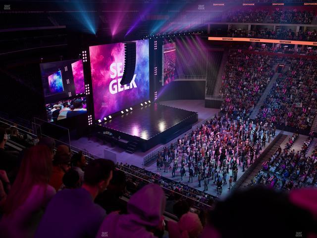 Little Caesars Arena - Section Mezzanine 28 Seat View