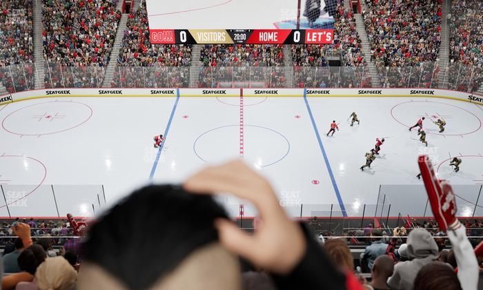 Little Caesars Arena - Section Mezzanine 28 Seat View