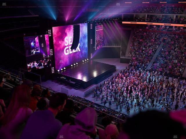 Little Caesars Arena - Section Mezzanine 28 Seat View