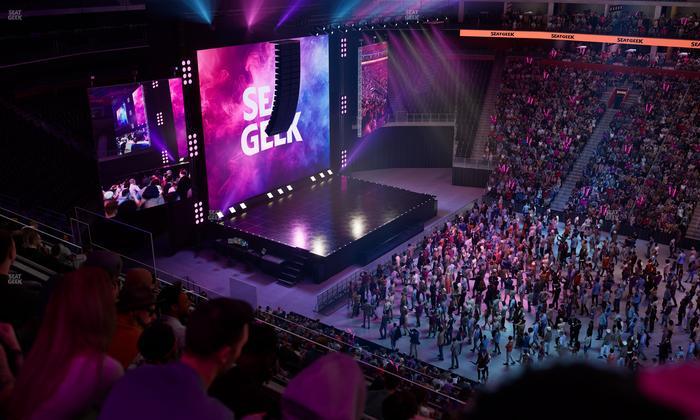 Little Caesars Arena - Section Mezzanine 28 Seat View