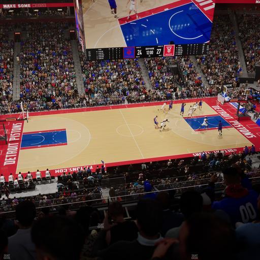 Little Caesars Arena - Section Mezzanine 29 Seat View