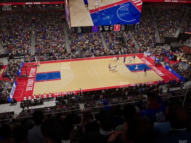 Little Caesars Arena - Section Mezzanine 29 Seat View Little Caesars Arena - Section Mezzanine 29 Seat View