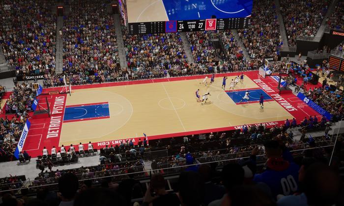 Little Caesars Arena - Section Mezzanine 29 Seat View