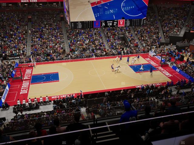 Little Caesars Arena - Section Mezzanine 29 Seat View