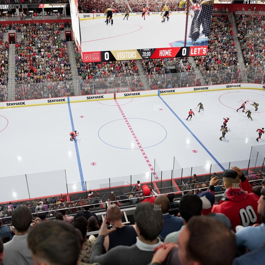 Little Caesars Arena - Section Mezzanine 29 Seat View