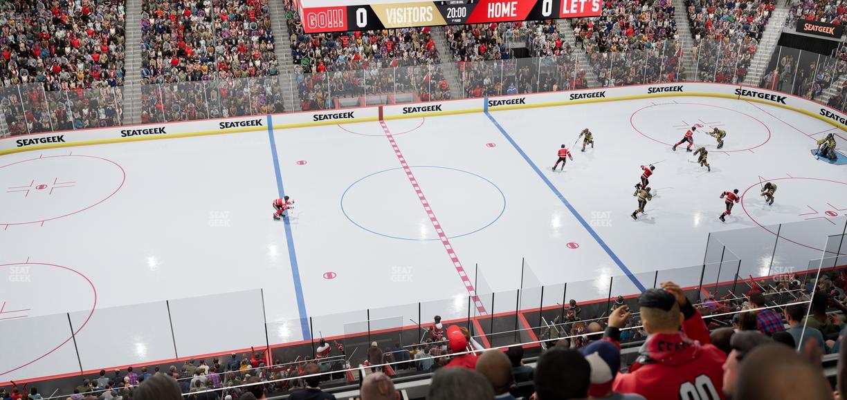 Little Caesars Arena - Section Mezzanine 29 Seat View