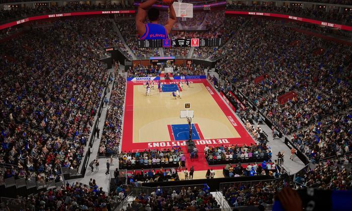 Little Caesars Arena - Section Mezzanine 3 Seat View