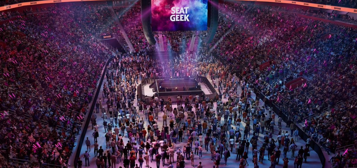Little Caesars Arena - Section Mezzanine 3 Seat View
