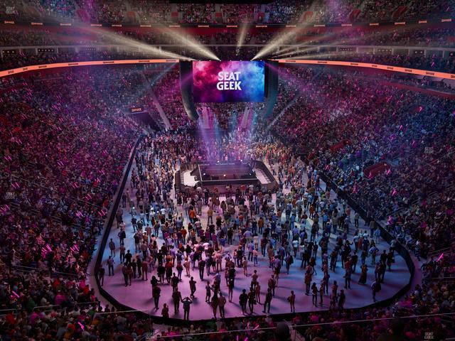 Little Caesars Arena - Section Mezzanine 3 Seat View
