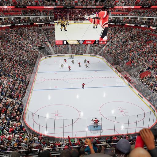 Little Caesars Arena - Section Mezzanine 3 Seat View