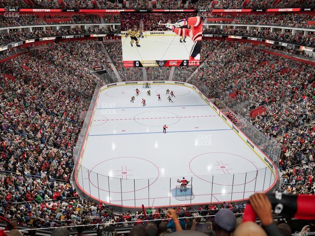 Little Caesars Arena - Section Mezzanine 3 Seat View