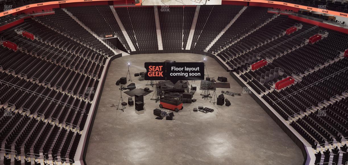 Little Caesars Arena - Section Mezzanine 3 Seat View