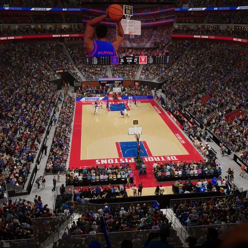 Little Caesars Arena - Section Mezzanine 3 Seat View