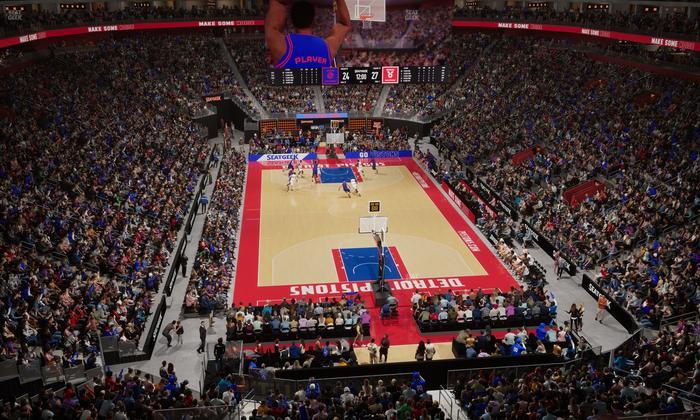 Little Caesars Arena - Section Mezzanine 3 Seat View