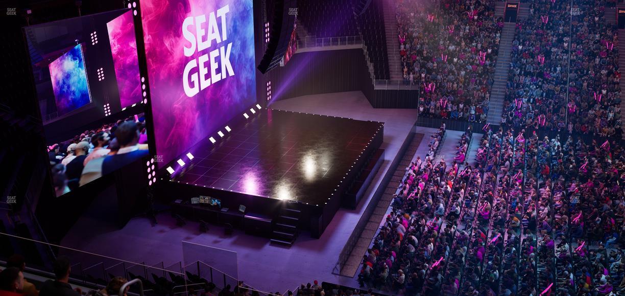 Little Caesars Arena - Section Mezzanine 30 Seat View