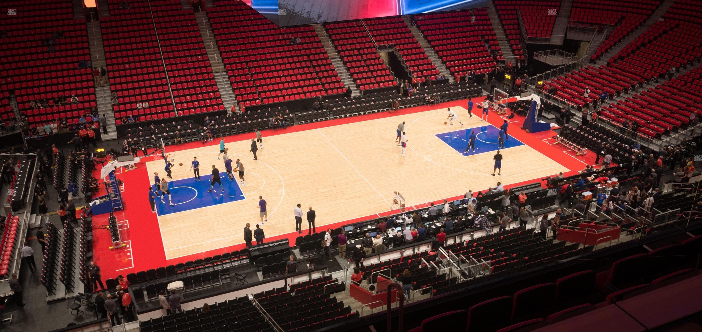 Little Caesars Arena - Section Mezzanine 30 Seat View