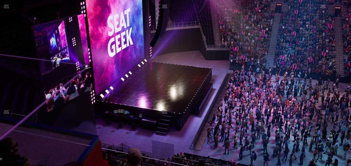 Little Caesars Arena - Section Mezzanine 30 Seat View