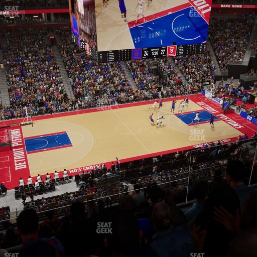 Little Caesars Arena - Section Mezzanine 30 Seat View